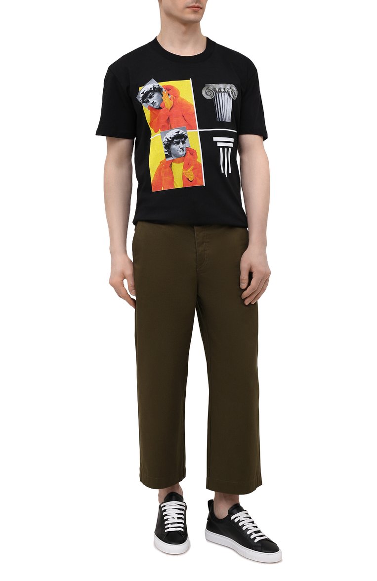 Хлопковая футболка DIEGO VENTURINO, арт. SS21-DV TS0 WAMBDM, фото 1