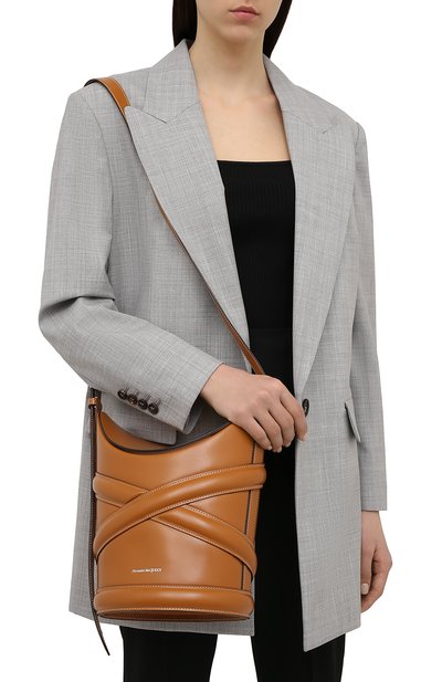 Сумка curve ALEXANDER MCQUEEN, арт. 656468/1YB40, фото 2