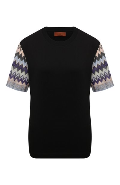 Женская хлопковая футболка MISSONI, арт. DS24WL04/BJ00K1