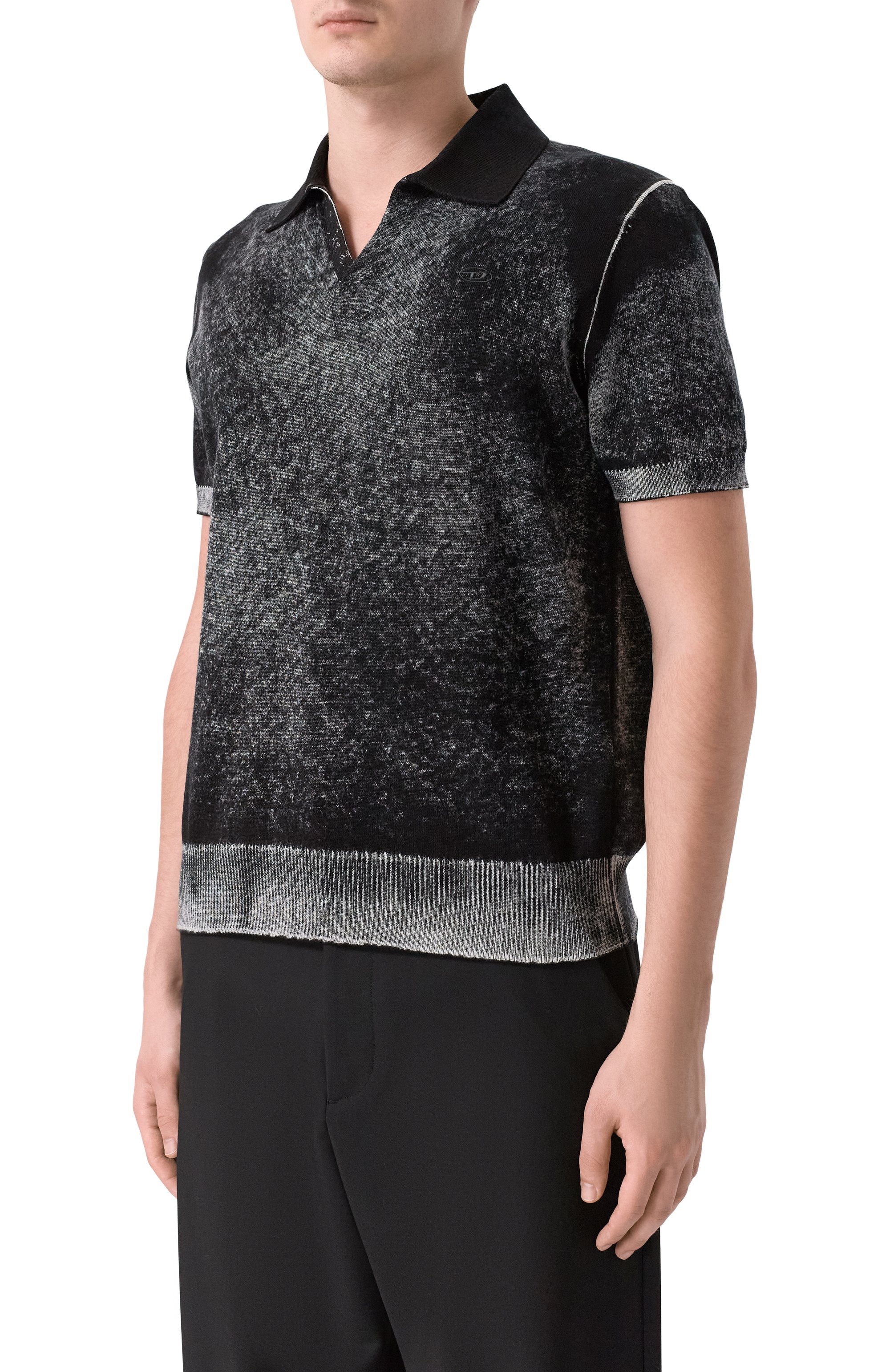 Хлопковое поло DIESEL, арт. A21749/0BKCB, фото 3