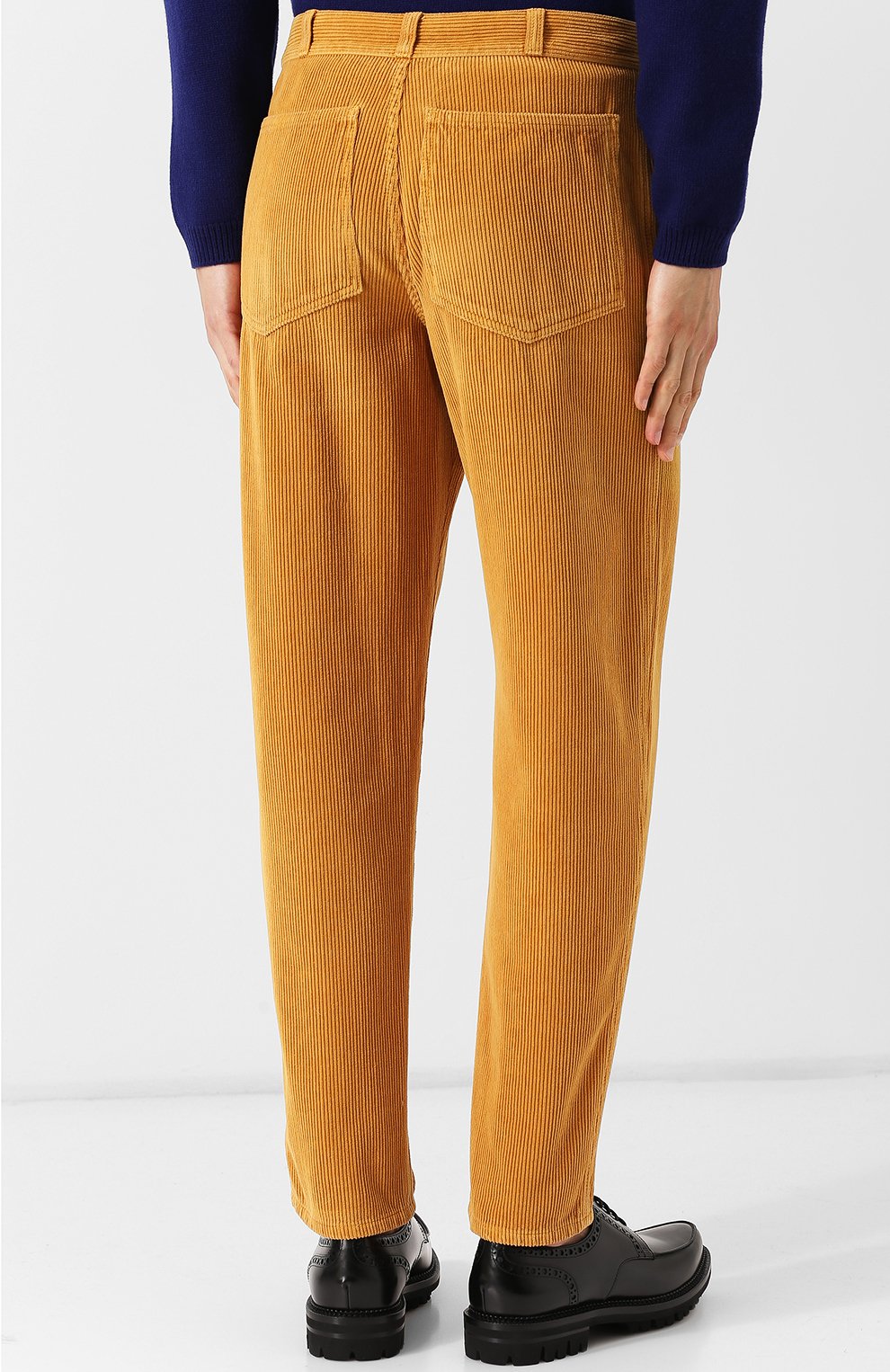 Вельветовые брюки прямого кроя GUCCI, арт. 524727/XD839, фото 4