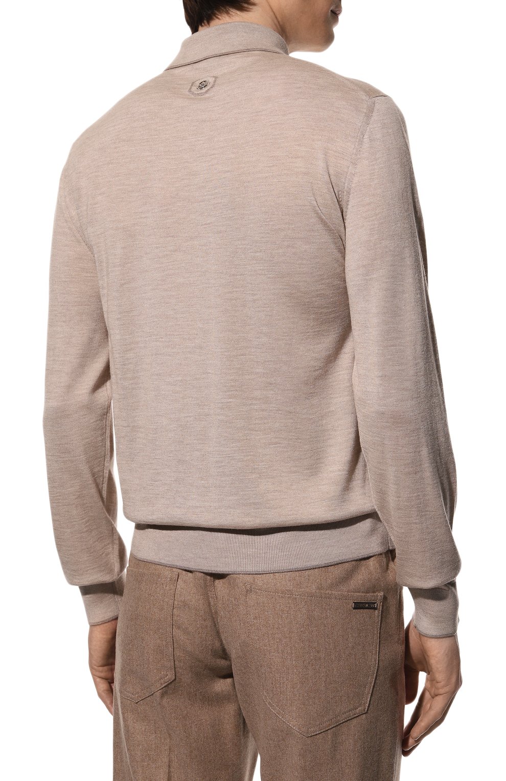 Поло из шерсти и шелка STEFANO RICCI, арт. K606307P03/F22460, фото 4