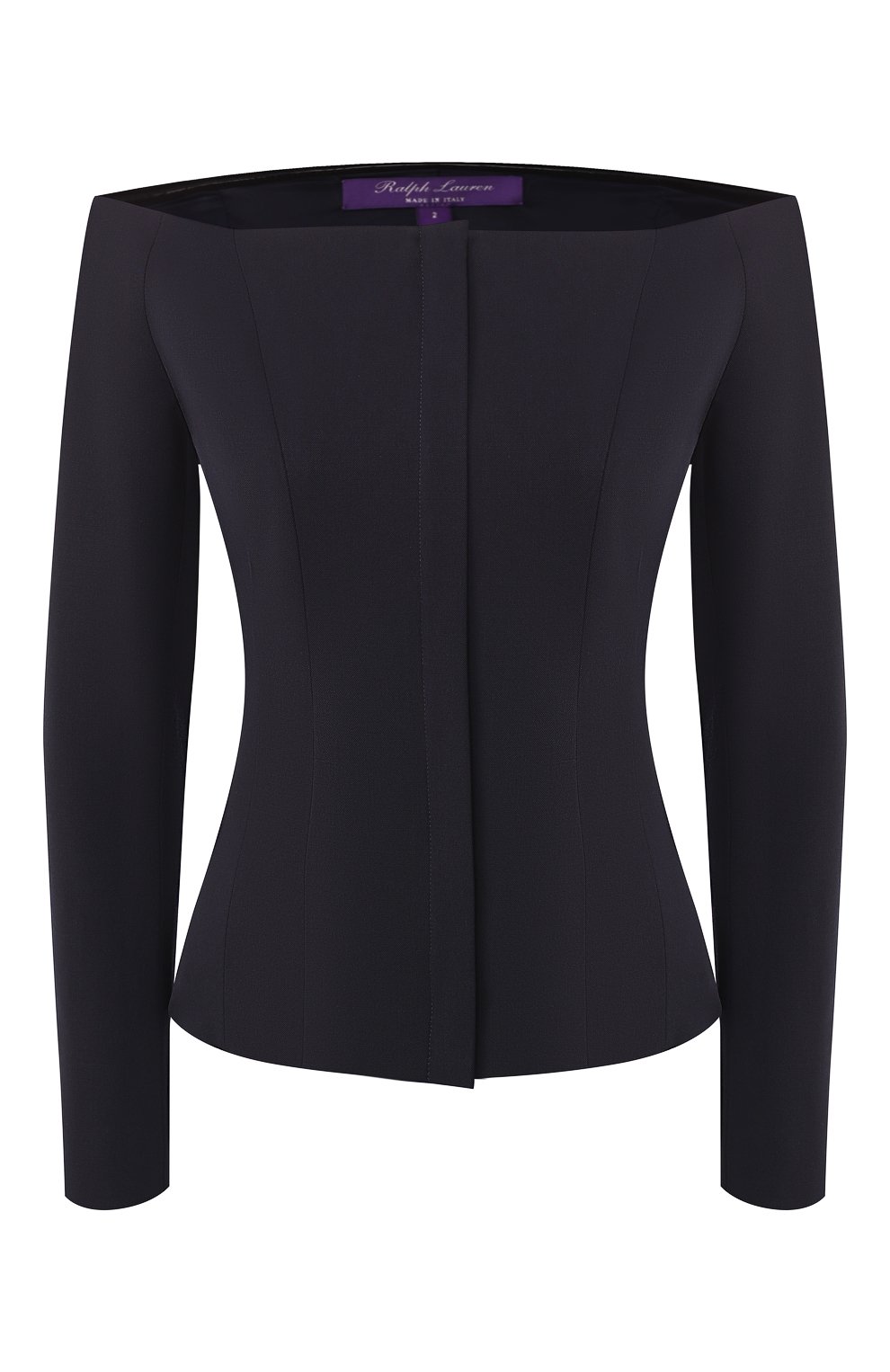 Шерстяной жакет с открытыми плечами RALPH LAUREN, арт. 290740110, фото 1