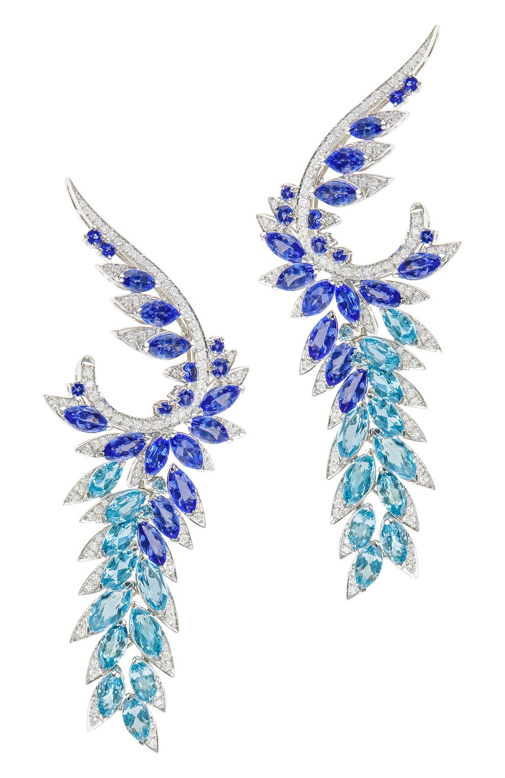 Серьги STEPHEN WEBSTER бесцветного цвета по цене 6959500 руб., арт. 3018579, фото 1 Серьги STEPHEN WEBSTER, арт. 3018579, фото 1