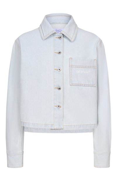 Женская джинсовая рубашка OFF-WHITE, арт. 0WYD013F25DEN002