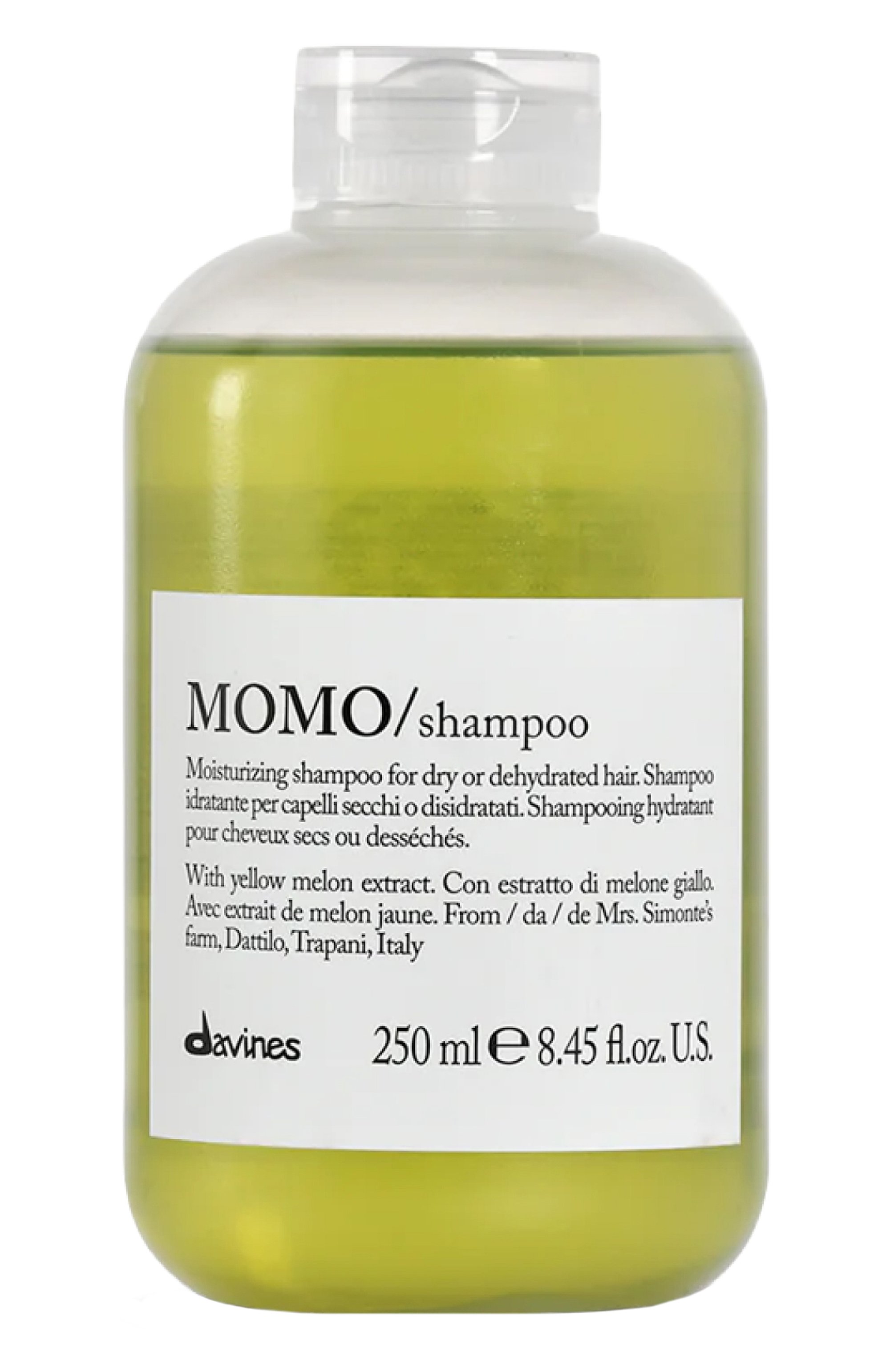 Шампунь для глубокого увлажнения волос momo (250ml) DAVINES, арт. 75625, фото 1