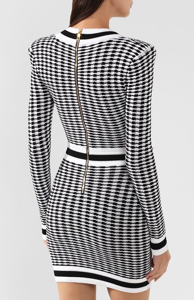 Платье из вискозы BALMAIN, арт. SF16270/K446, фото 4