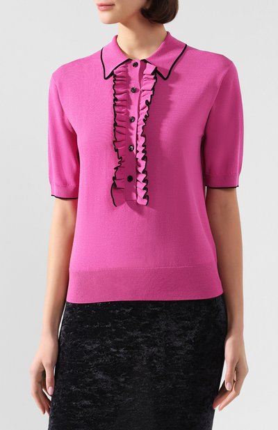 Пуловер из смеси вискозы и хлопка DRIES VAN NOTEN, арт. 201-31231-9706, фото 3