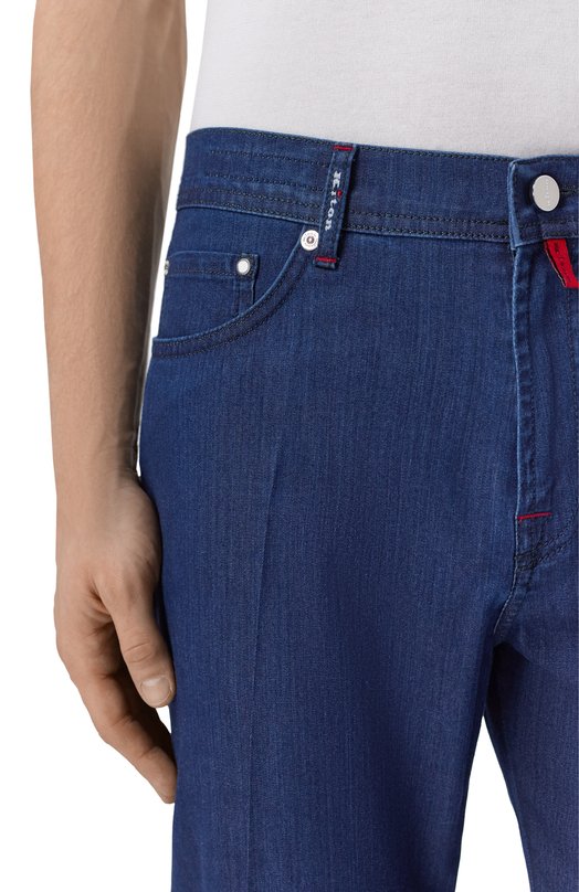 Джинсы Kiton UPNJS1K0622H Синий  UPNJS1K0622H Фото 5