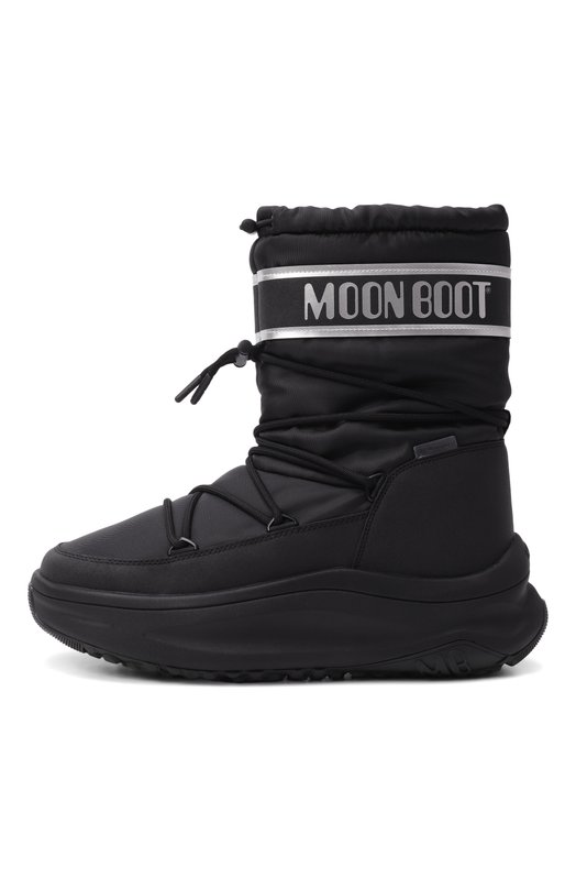 Комбинированные сапоги Moon247 Moon Boot 80D2490010 Чёрный  80D2490010 Фото 4