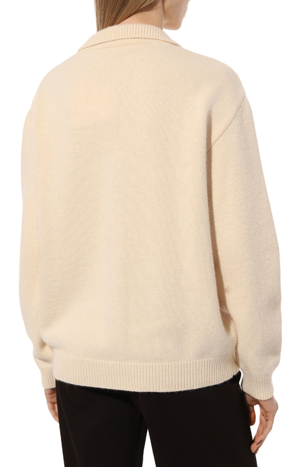 Пуловер из шерсти и вискозы LESYANEBO, арт. FW23/KNIT0012, фото 4
