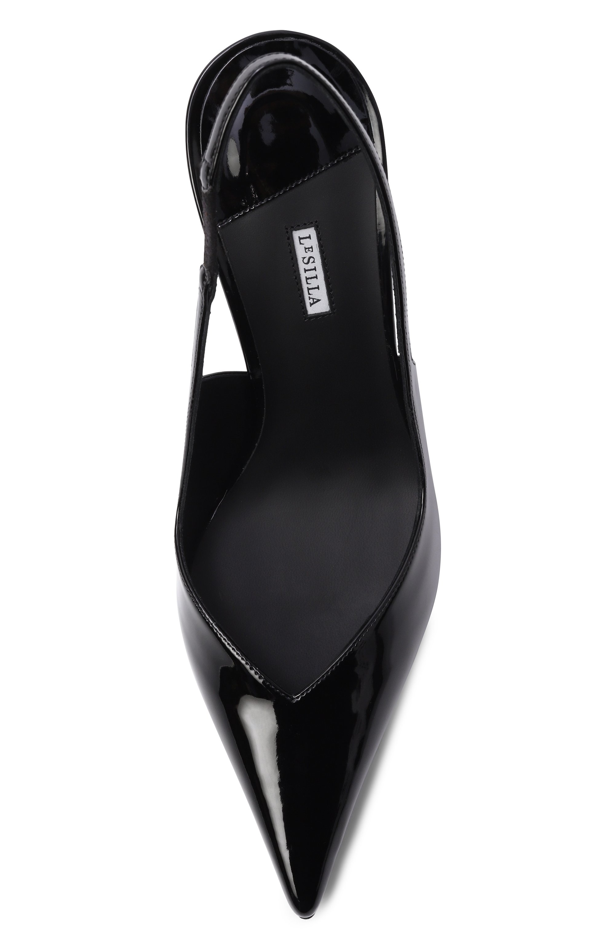 Комбинированные туфли vivienne 100 LE SILLA черного цвета по цене 89250 руб., арт. 4206D090BXPPGSL, фото 6 Комбинированные туфли vivienne 100 LE SILLA, арт. 4206D090BXPPGSL, фото 6