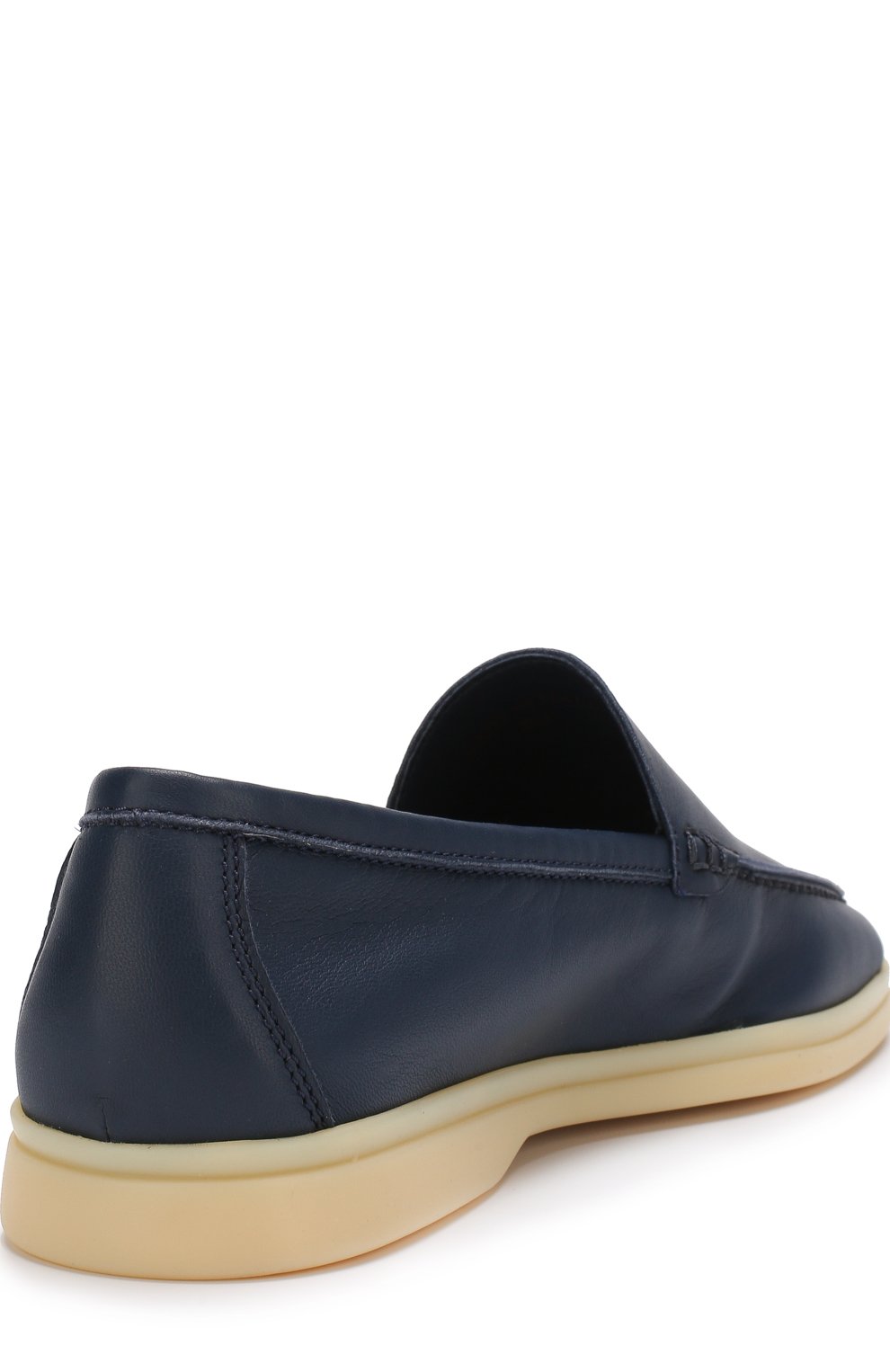 Кожаные лоферы summer walk LORO PIANA, арт. FAI0323, фото 4