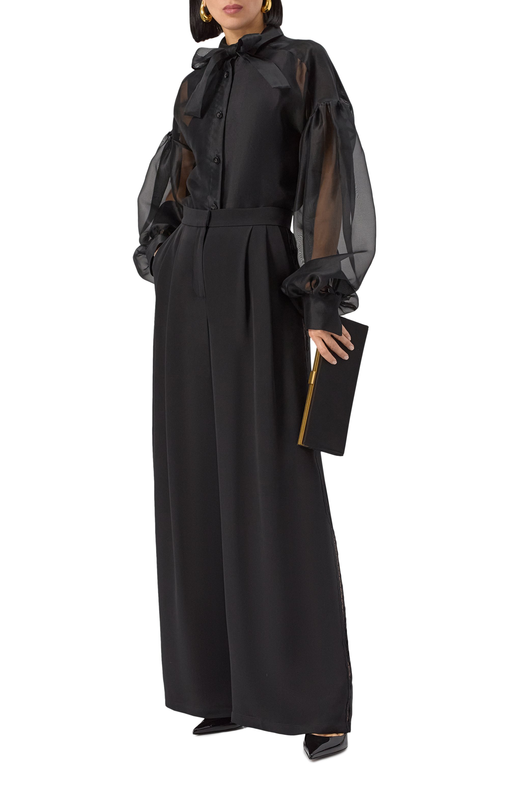 Шелковая блузка AKHMADULLINA, арт. 1225.2BL605/S713, фото 2