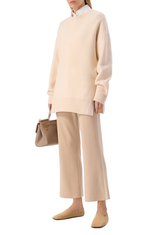 Кашемировые брюки Loro Piana FAM7915 Бежевый  FAM7915 Фото 2