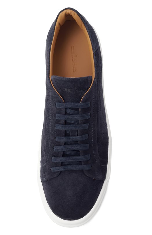 Замшевые кеды Kiton USSA268N0127902 Синий  USSA268N0127902 Фото 6