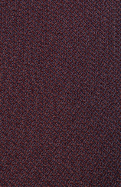 Шелковый галстук KITON бордового цвета по цене 26700 руб., арт. UCRVKLC02F82, фото 3 Шелковый галстук KITON, арт. UCRVKLC02F82, фото 3