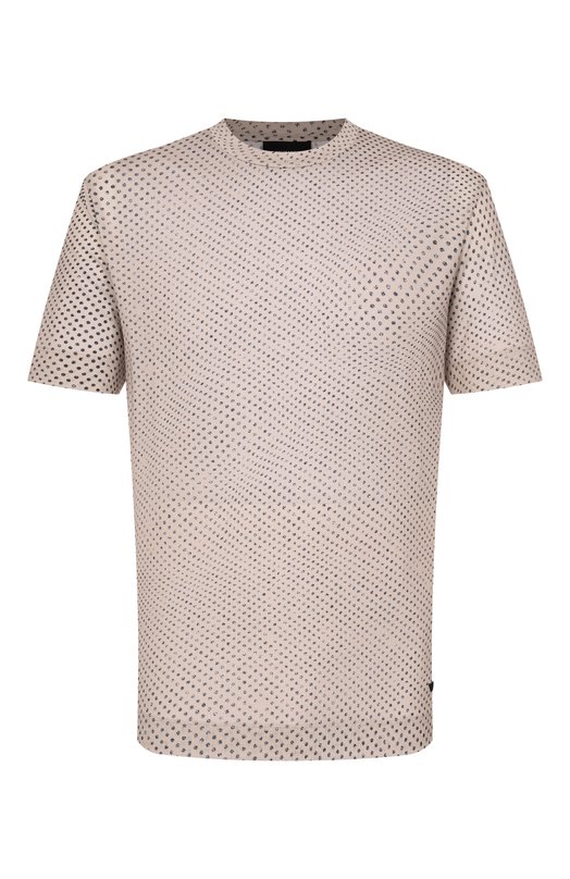 Футболка из лиоцелла и хлопка Emporio Armani EM005270/AF24857 Бежевый EM005270/AF24857