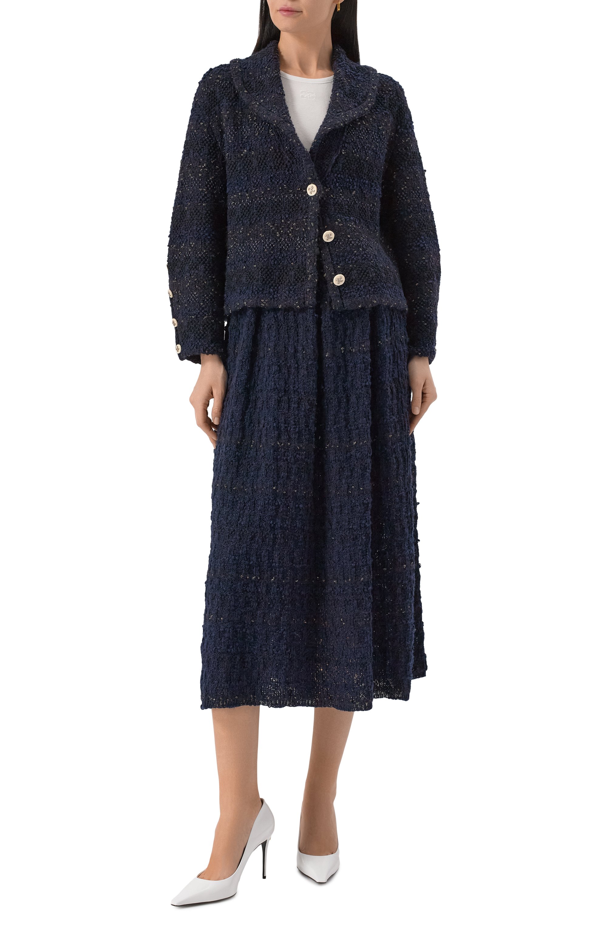 Юбка из хлопка и вискозы AND THE BRAND, арт. S25-SK040-1004-499, фото 2