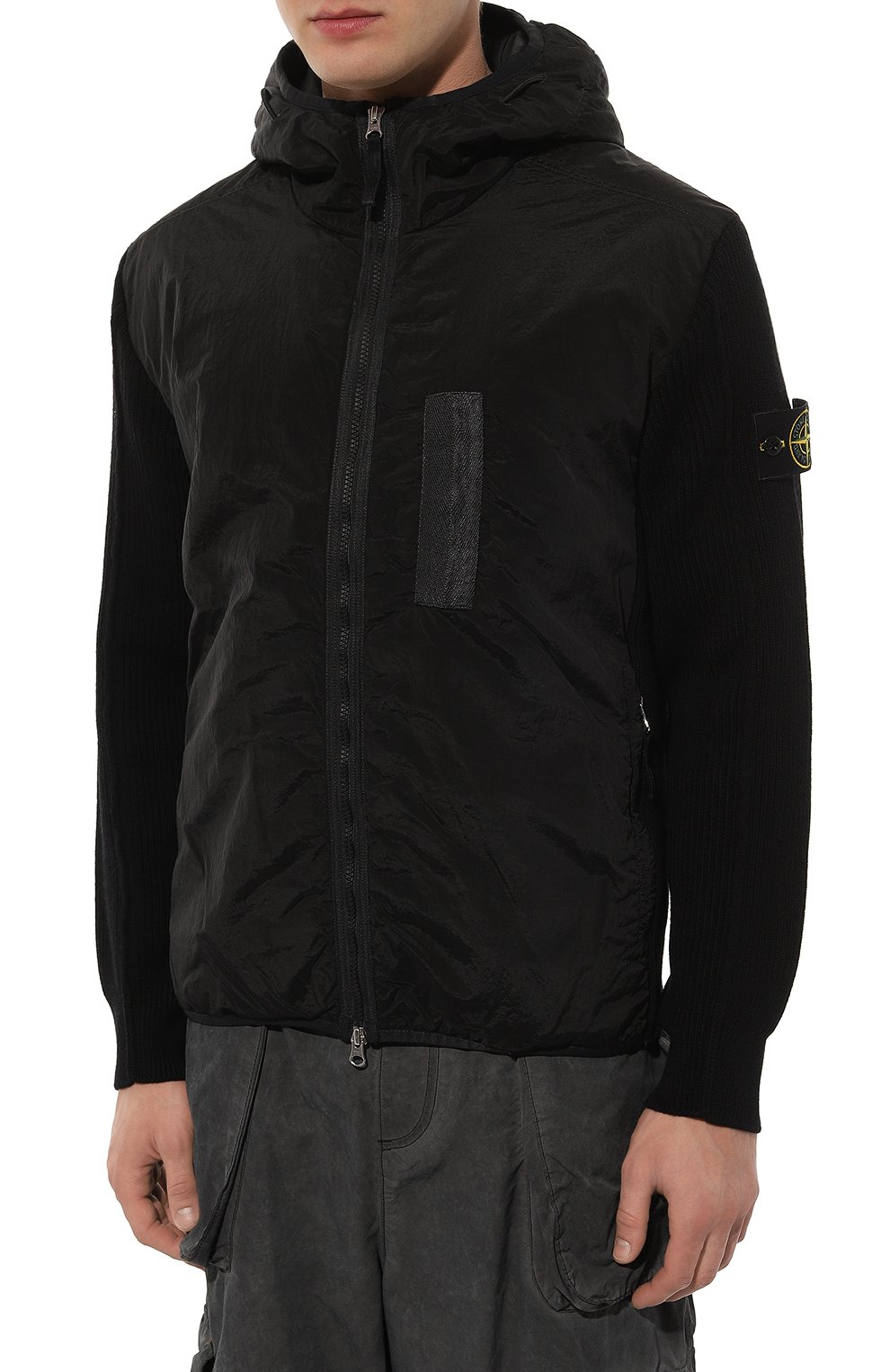 Комбинированный кардиган STONE ISLAND, арт. 791544134, фото 3