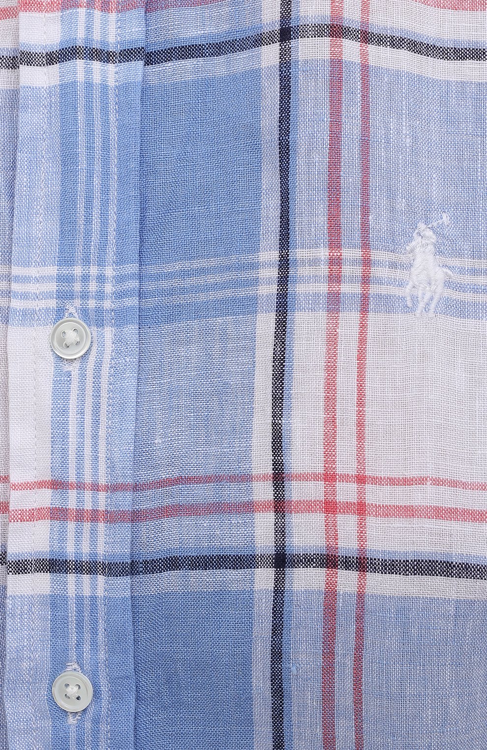 Льняная рубашка POLO RALPH LAUREN разноцветного цвета по цене 15750 руб., арт. 211827695, фото 5 Льняная рубашка POLO RALPH LAUREN, арт. 211827695, фото 5