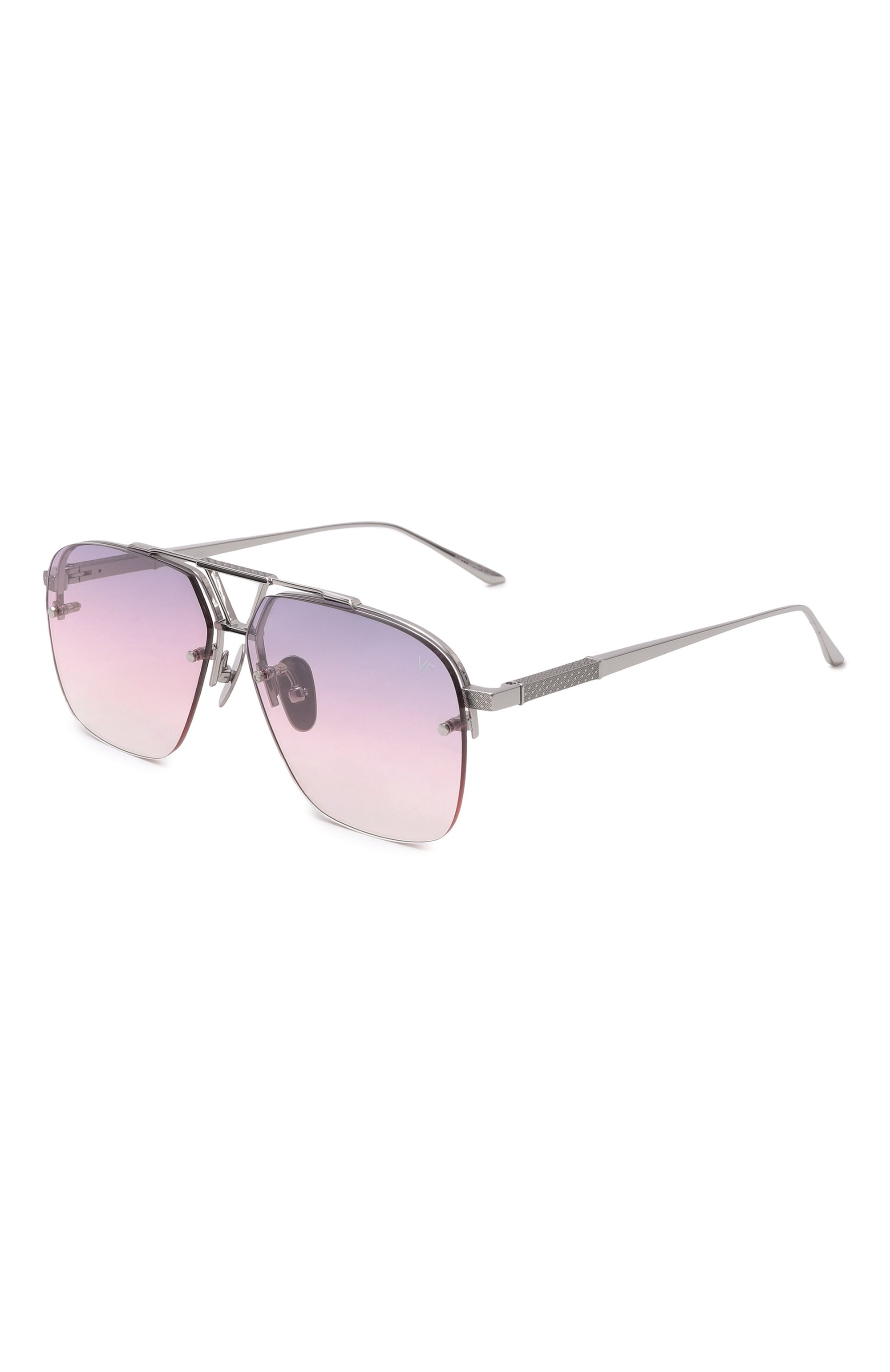 Солнцезащитные очки VINTAGE FRAMES, арт. FALC0N WHITE G0LD/PINK TRIPLE GRADIENT, фото 1