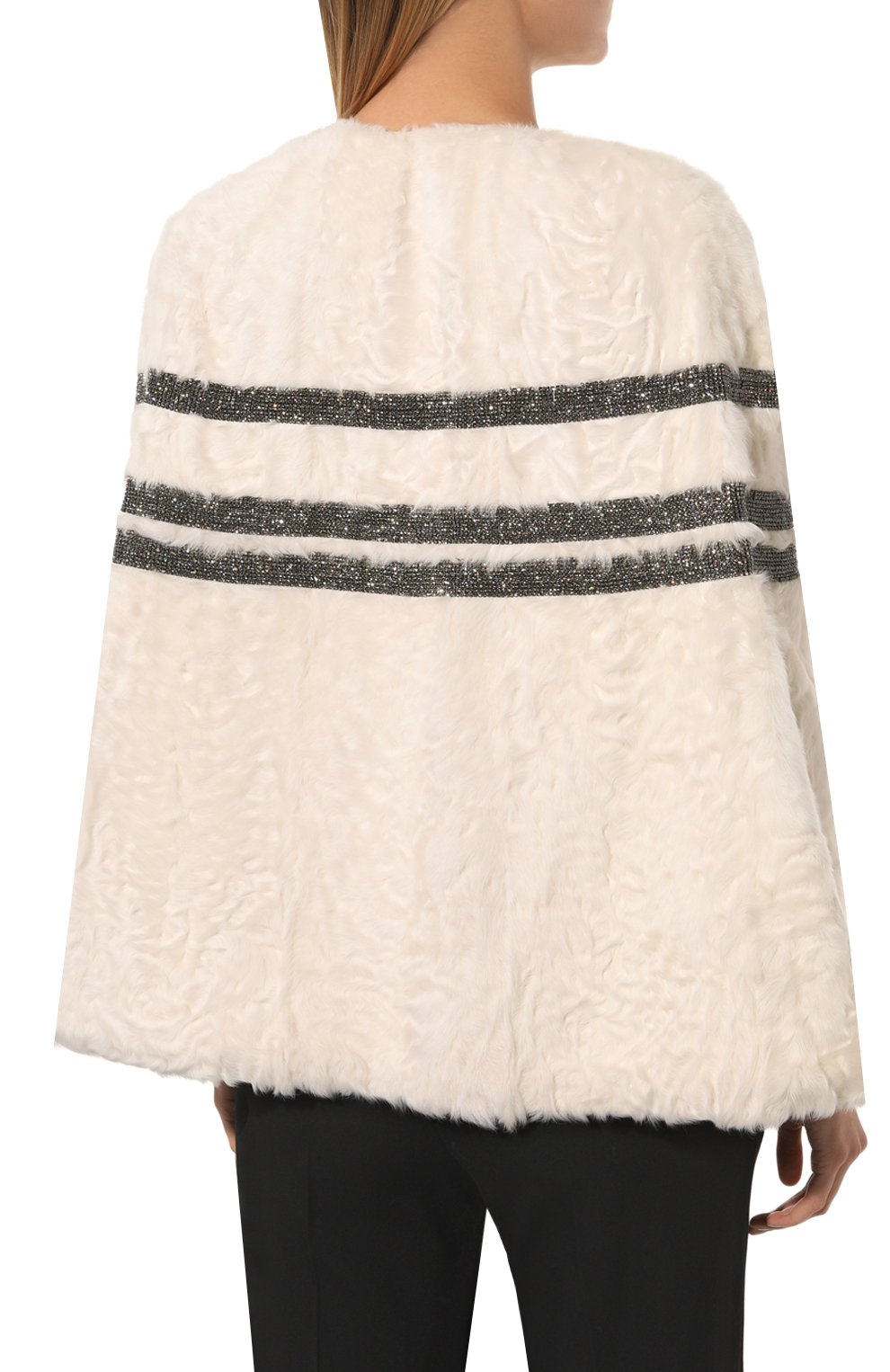 М еховая накидка DOLCE & GABBANA, арт. 0102/I0879W/FUPLC, фото 4