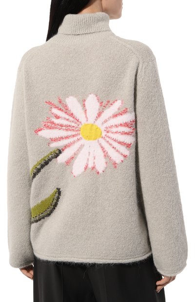 Шерстяной свитер DOROTHEE SCHUMACHER светло-серого цвета по цене 79950 руб., арт. 416201, фото 4 Шерстяной свитер DOROTHEE SCHUMACHER, арт. 416201, фото 4