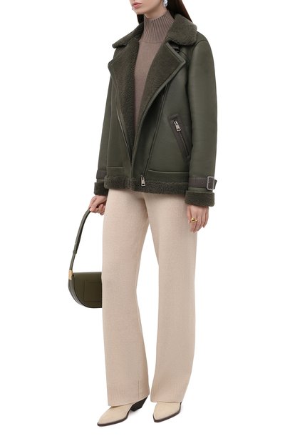 Брюки из шерсти и кашемира ERMANNO SCERVINO, арт. D394P501KIR, фото 2