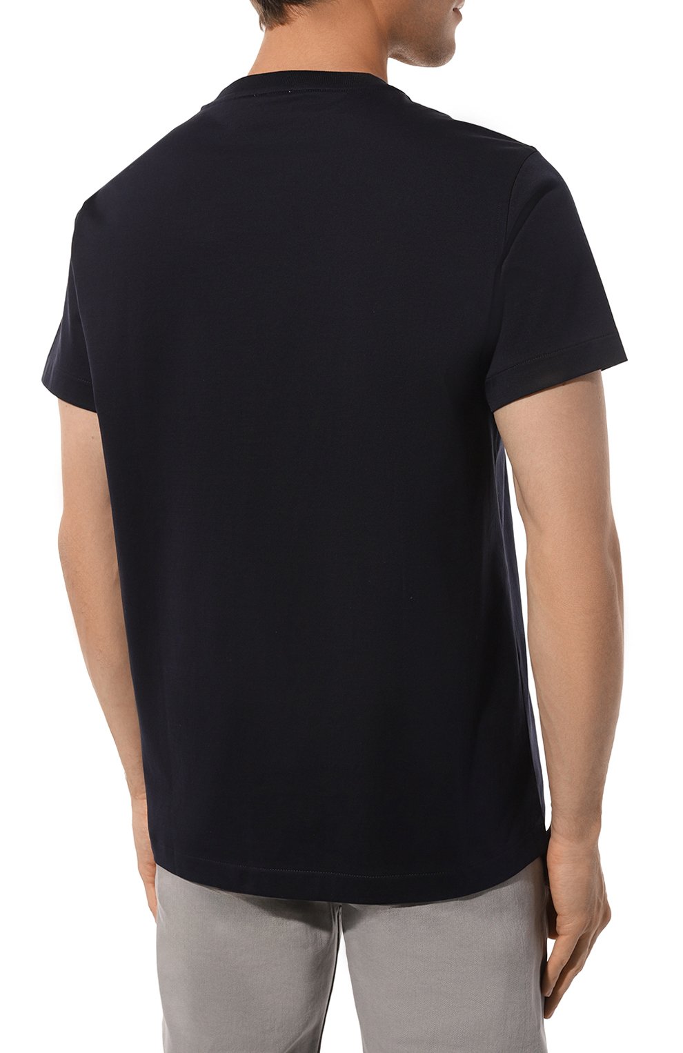 Хлопковая футболка BURBERRY, арт. 8056176, фото 4