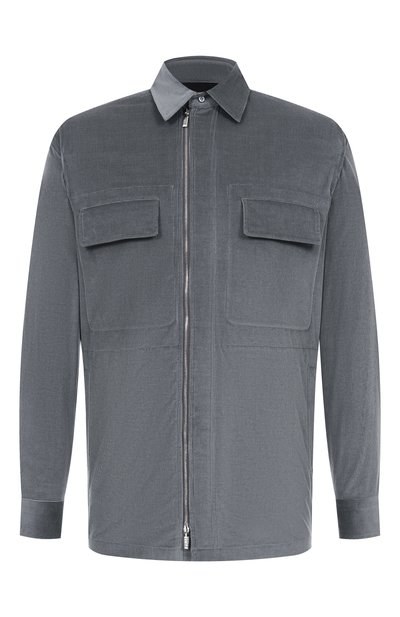 Мужская вельветовая рубашка ZILLI, арт. ZSSH01M016639010A