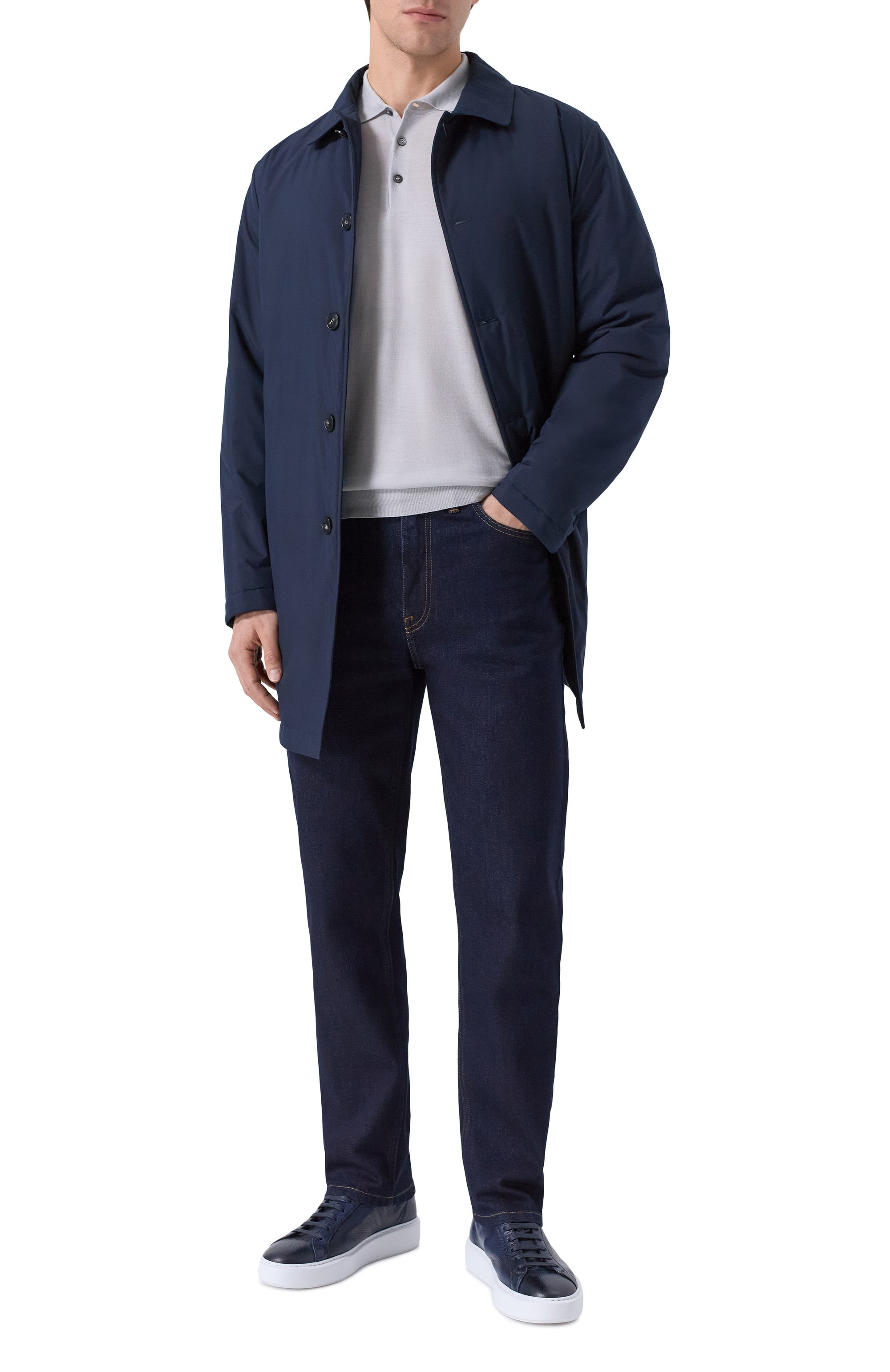 Шерстяное поло CORNELIANI, арт. 26M529-2625126, фото 2