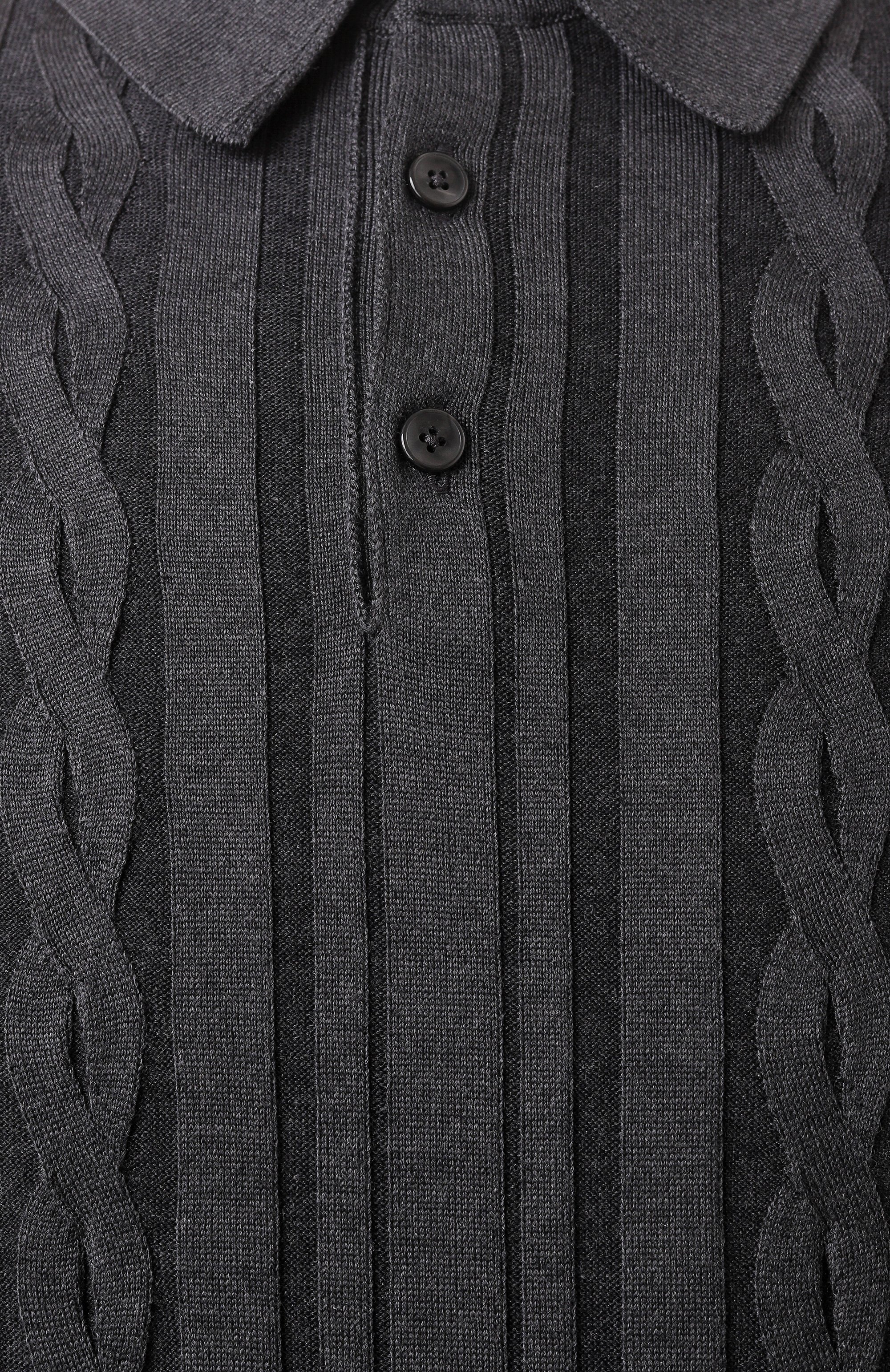 Поло из шелка и хлопка DOLCE & GABBANA, арт. GXZ02T/JFMKS, фото 6