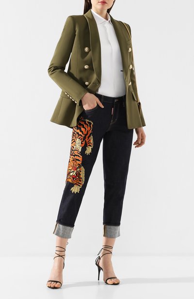 Джинсы DSQUARED2 синего цвета по цене 69700 руб., арт. S72LB0307/S30309, фото 2 Джинсы DSQUARED2, арт. S72LB0307/S30309, фото 2