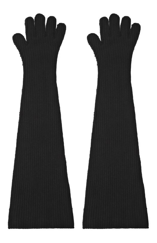 Шерстяные перчатки Marni GNMC0036A1/UFWH22 Чёрный  GNMC0036A1/UFWH22 Фото 3