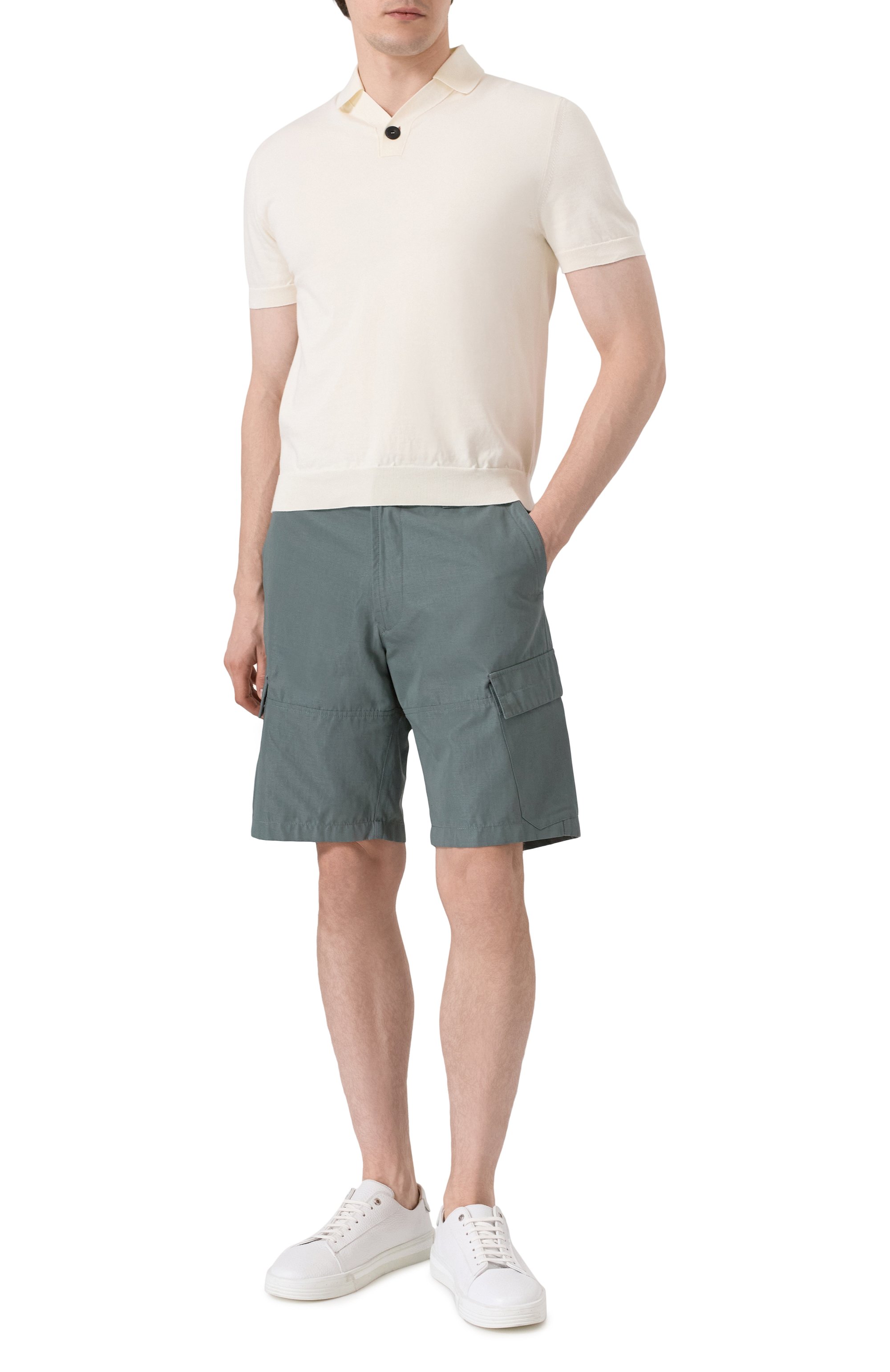 Хлопковое поло KITON, арт. UMM060801, фото 2