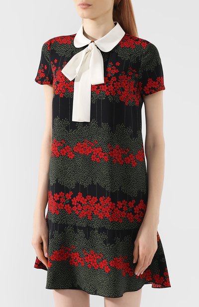 Платье с принтом REDVALENTINO, арт. SR3VAF05/4AV, фото 3