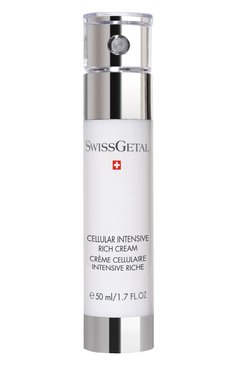 Клеточный интенсивный насыщенный крем (50ml) SWISSGETAL бесцветного цвета, арт. 6055 | Фото 1 (Региональные ограничения белый список (Axapta Mercury): Не проставлено; Косметика кросс-кт: Антивозрастной уход; Нос: Не проставлено; Тип продукта: Кремы; Назначение: Для лица)