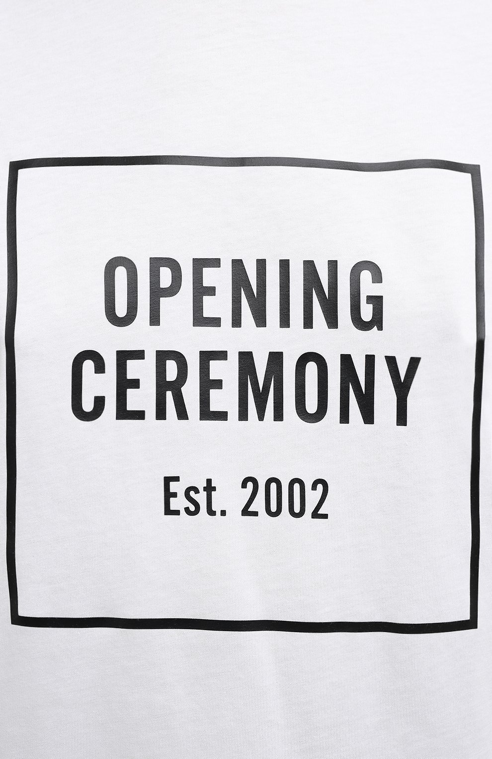 Хлопковая футболка OPENING CEREMONY, арт. YWAA005E20JER001, фото 5