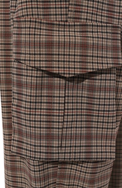 Брюки-карго DRIES VAN NOTEN бежевого цвета по цене 82900 руб., арт. 242-010910-9028, фото 5 Брюки-карго DRIES VAN NOTEN, арт. 242-010910-9028, фото 5