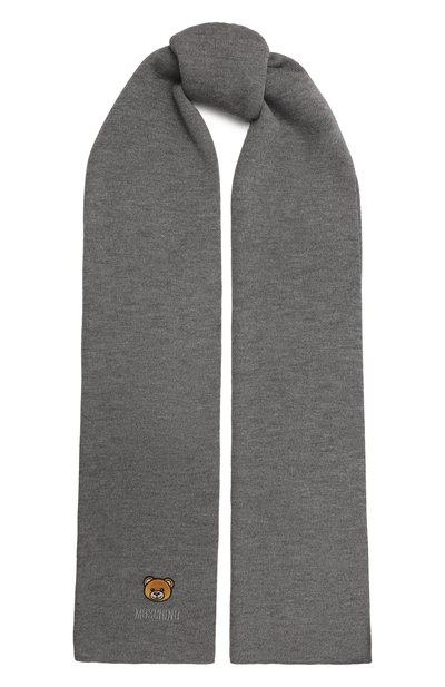 Мужской шерстяной шарф MOSCHINO, �арт. 30620/M3139