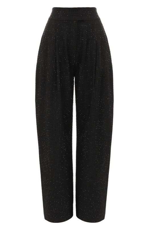 Брюки с отделкой стразами Pinko 103549/A287 Чёрный 103549/A287
