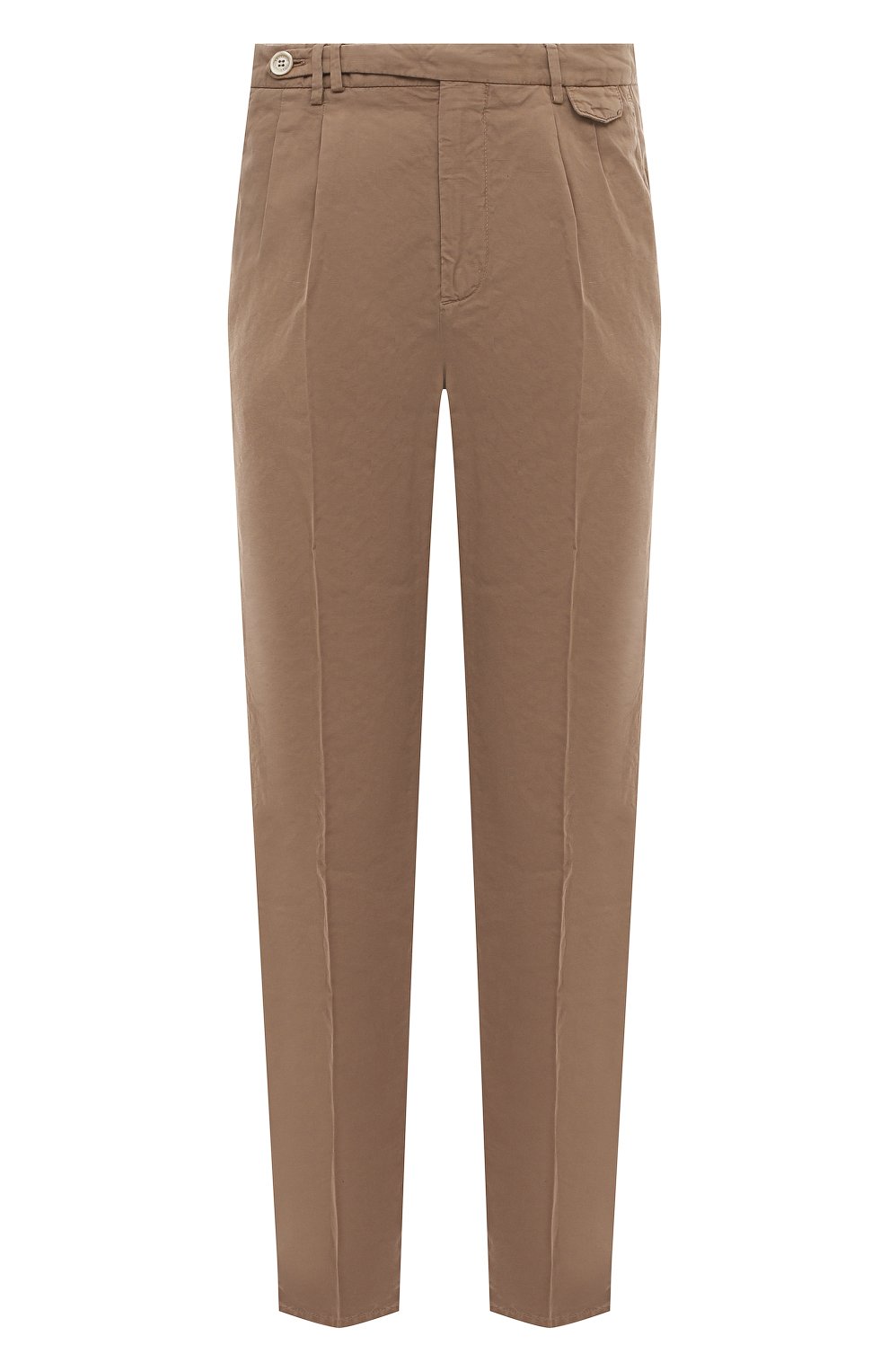 Брюки изо льна и хлопка BRUNELLO CUCINELLI, арт. M291DB2285, фото 1