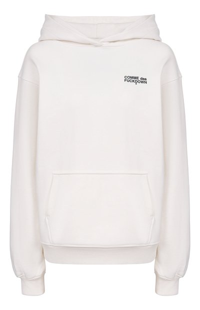 Хлопковое худи COMME DES FUCKDOWN, арт. CFABW01550, фото 1