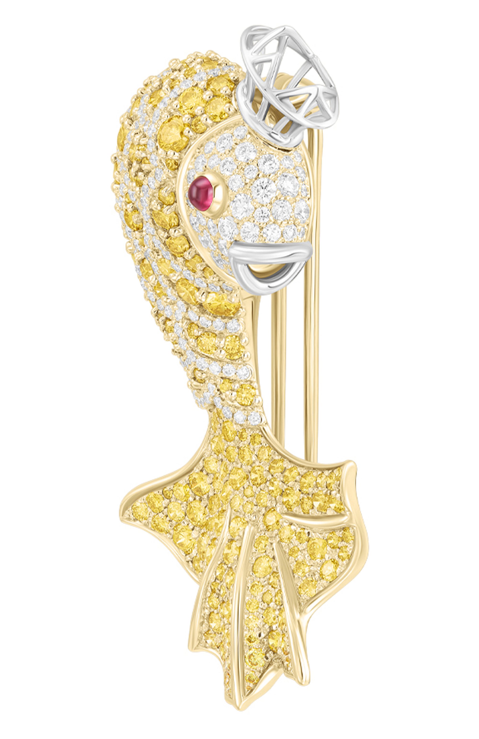 Брошь MERCURY, арт. MBCH29581/YG/WYD_R, фото 3