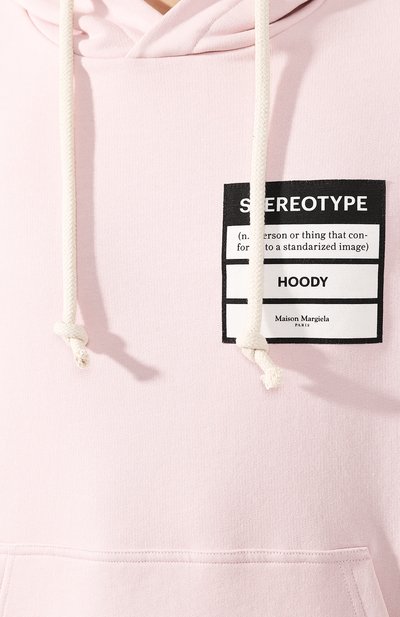 Хлопковое худи MAISON MARGIELA, арт. S50GU0132/S25443, фото 5