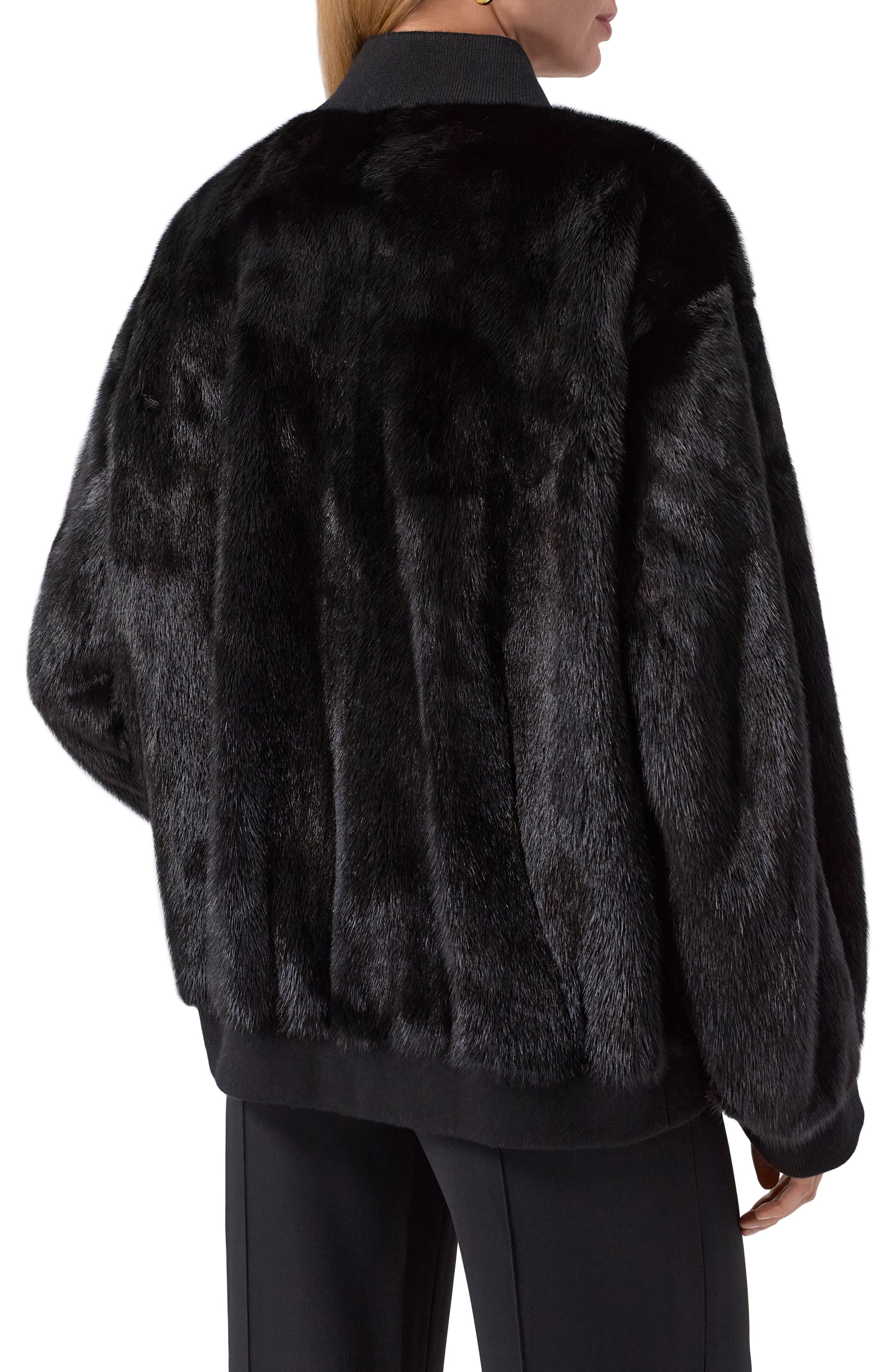 Бомбер из норки SIMONETTA RAVIZZA, арт. F05JA211M1-A, фото 4