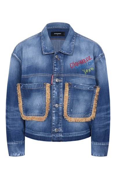 Женская джинсовая куртка DSQUARED2, арт. S73AM0358/S30341