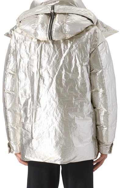 Пуховик MVST серебряного цвета по цене 281000 руб., арт. ICU0012/AS_SET, фото 4 Пуховик MVST, арт. ICU0012/AS_SET, фото 4
