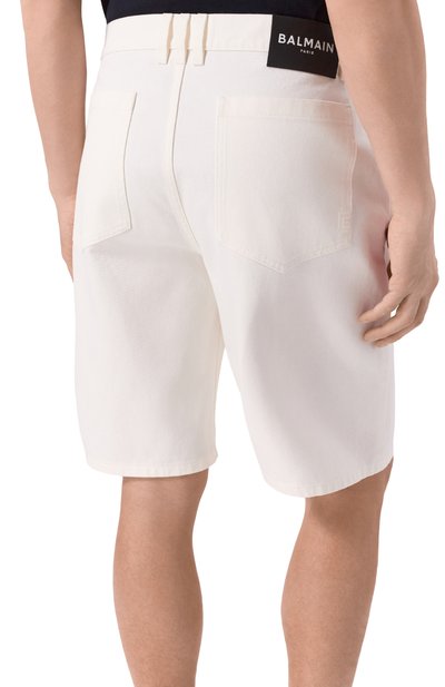 Джинсовые шорты BALMAIN, арт. GH1MA045/DG14, фото 4